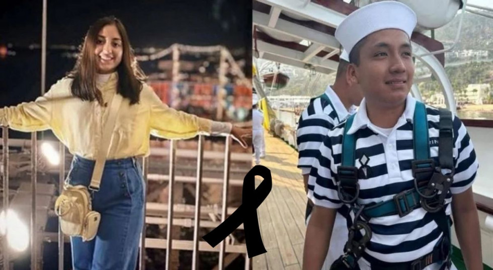 Cadetes fallecidos en el buque Buque-Escuela Cuauhtémoc