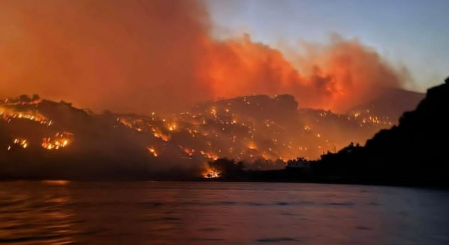 Incendio creta